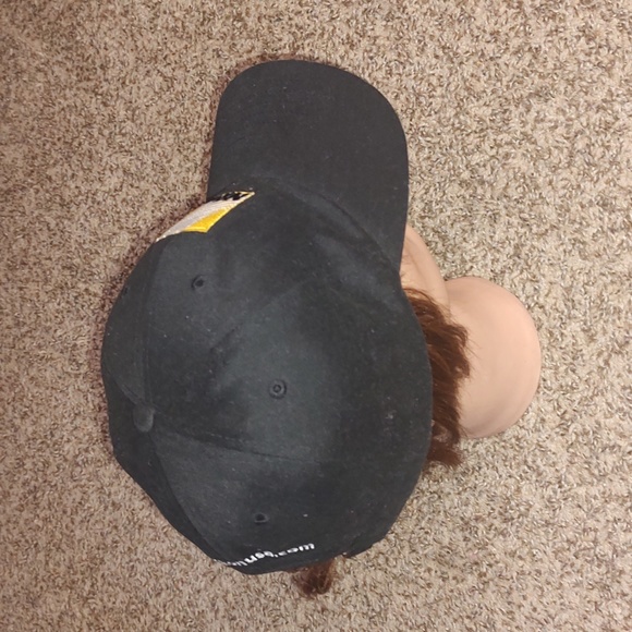 Nikon USA Embroidered Black Strapback Hat OS - Picture 6 of 8